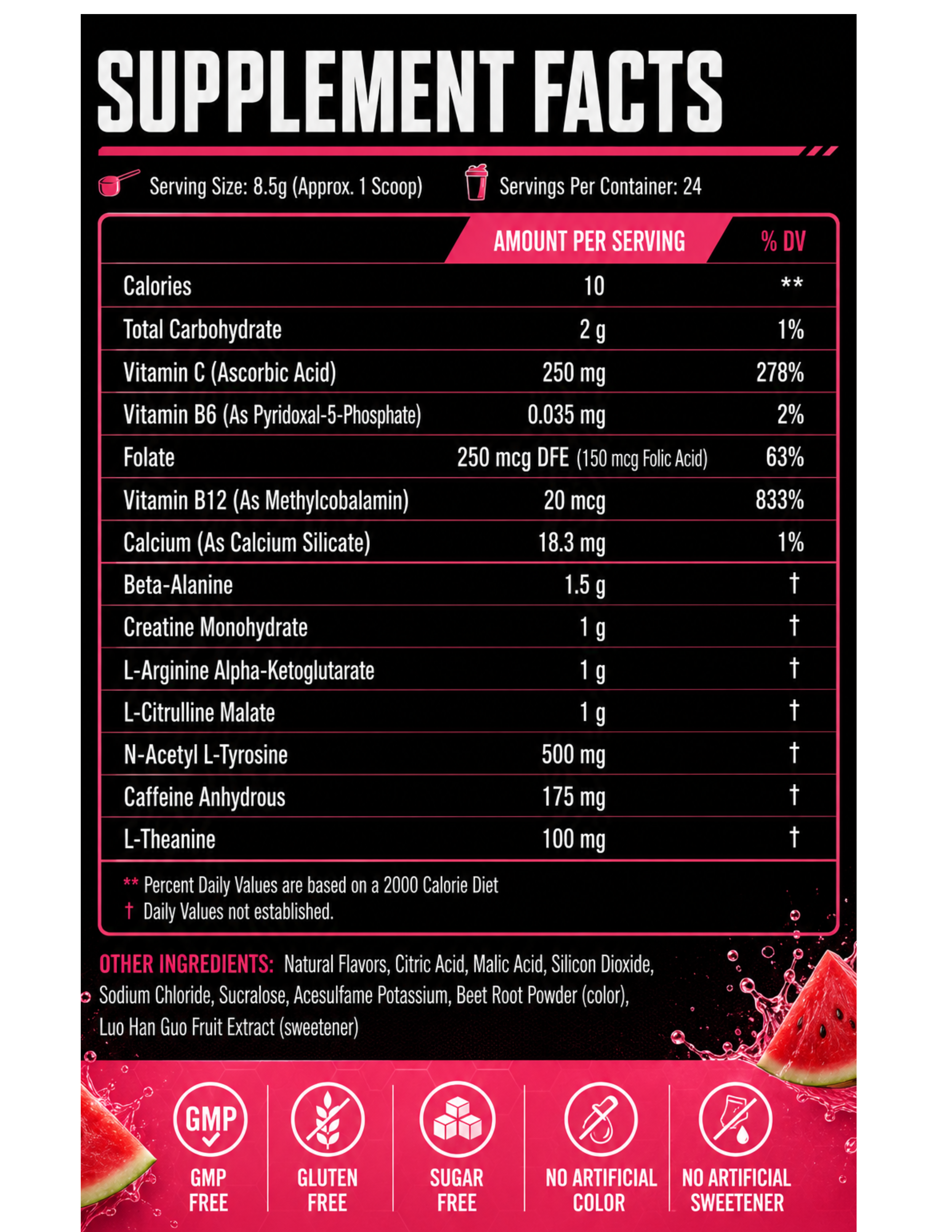 L-manX Pre-workout