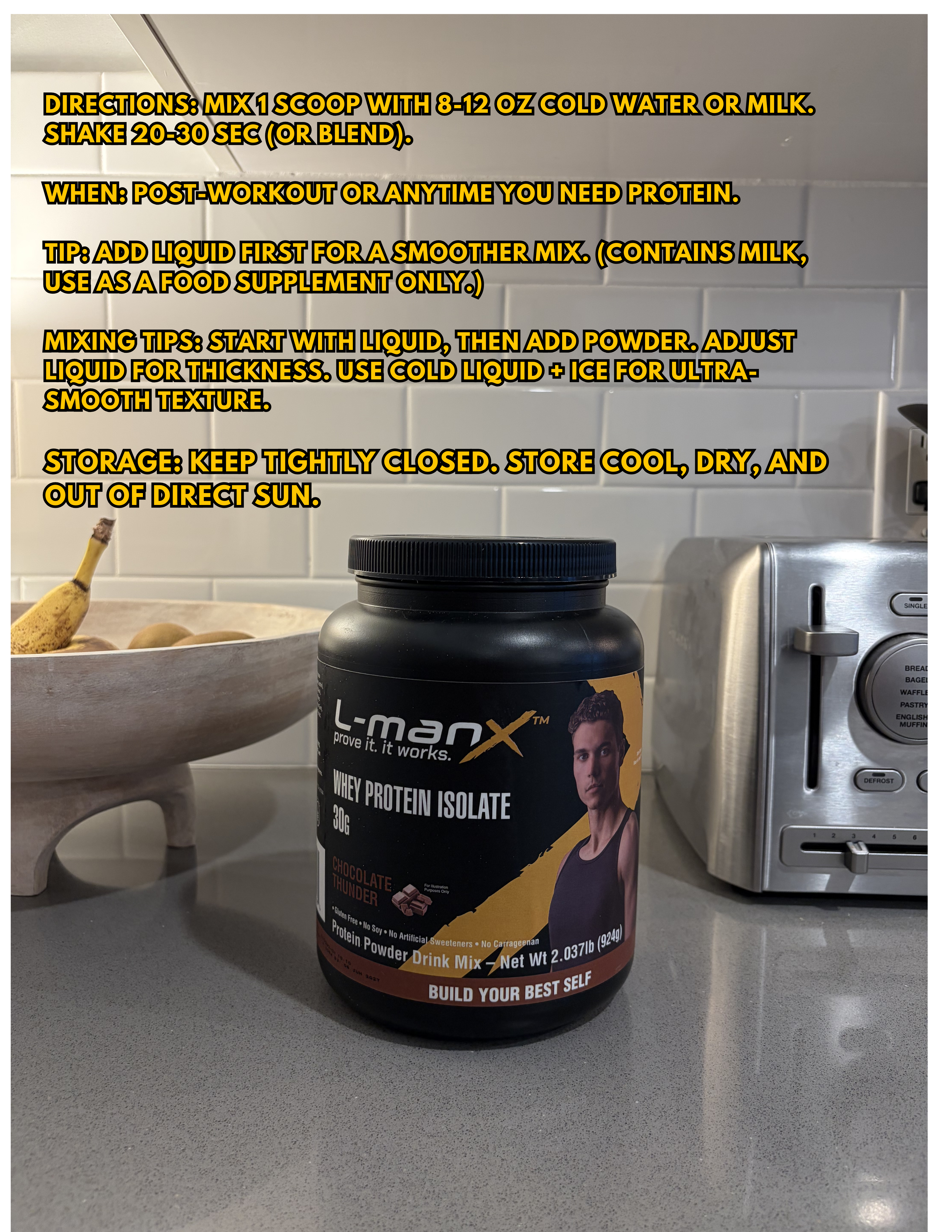 L-manX Protein Powder